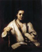 Portrait of Hendrickje Stoffels Rembrandt